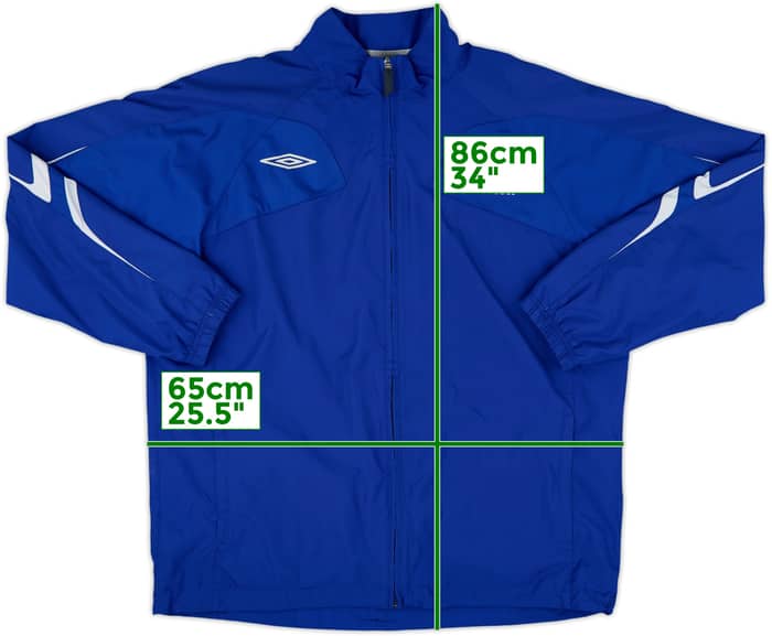 2008-09 Everton Umbro Track Jacket - 8/10 - (XL)