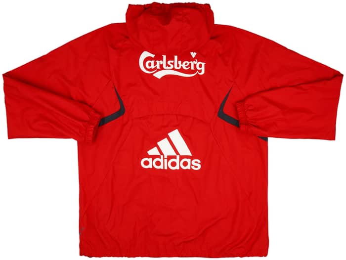 2009-10 Liverpool adidas Hooded Rain Jacket - 6/10 - (L)