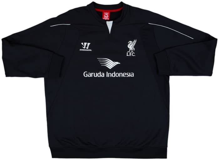 2014-15 Liverpool Warrior Sweat Top - 8/10 - (XXL)