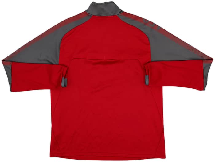 2017-18 Arsenal Player Issue Puma 1/4 Zip Drill Top #13 - 8/10 - (L.Boys)