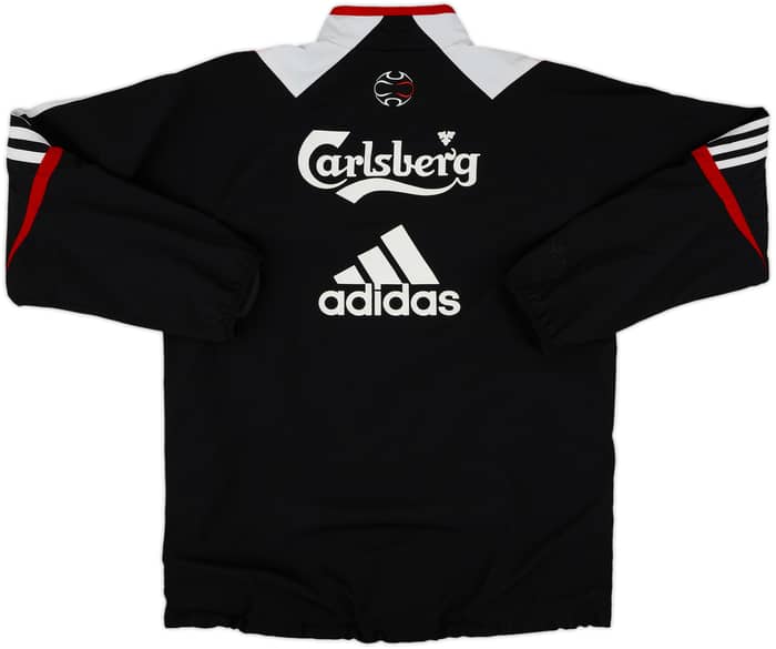 2007-08 Liverpool adidas 1/4 Zip Drill Top - 8/10 - (S/M)