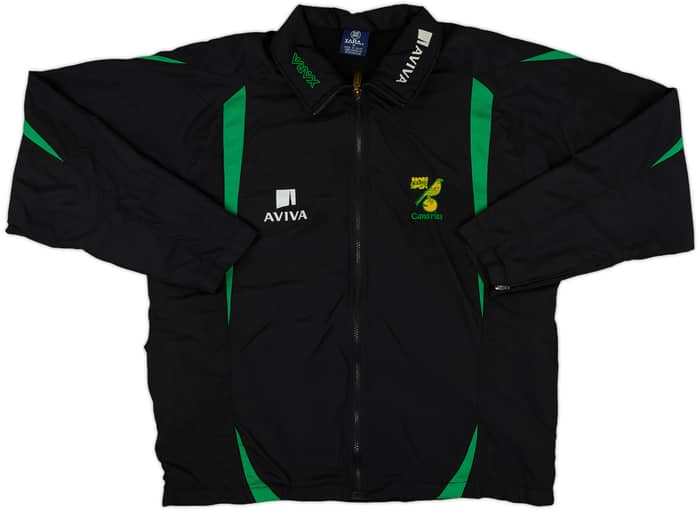 2008-09 Norwich Xara Track Jacket - 8/10 - (M)
