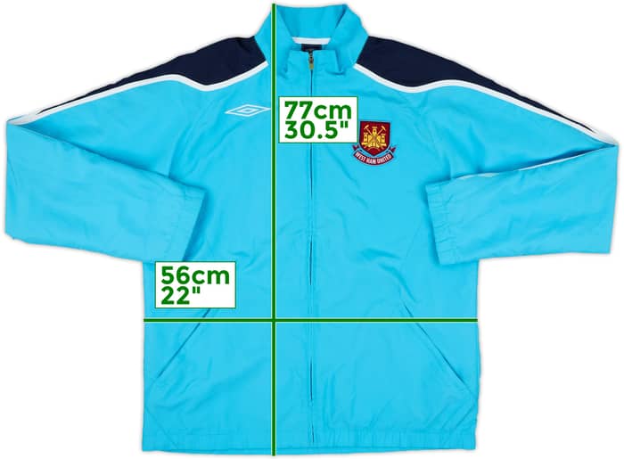 2008-09 West Ham Umbro Track Jacket - 10/10 - (M)