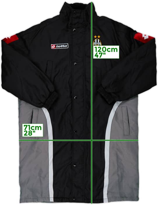 2000-01 Juventus Lotto Padded Bench Coat - 8/10 - (XL)