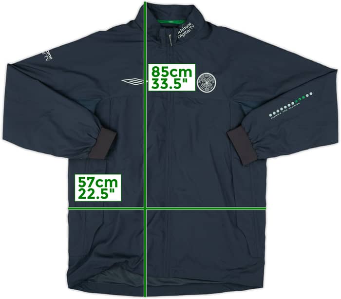 2001-03 Celtic Umbro Track Jacket - 8/10 - (M)