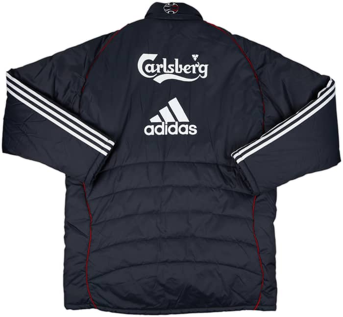 2009-10 Liverpool adidas Padded Bench Coat - 7/10 - (L/XL)