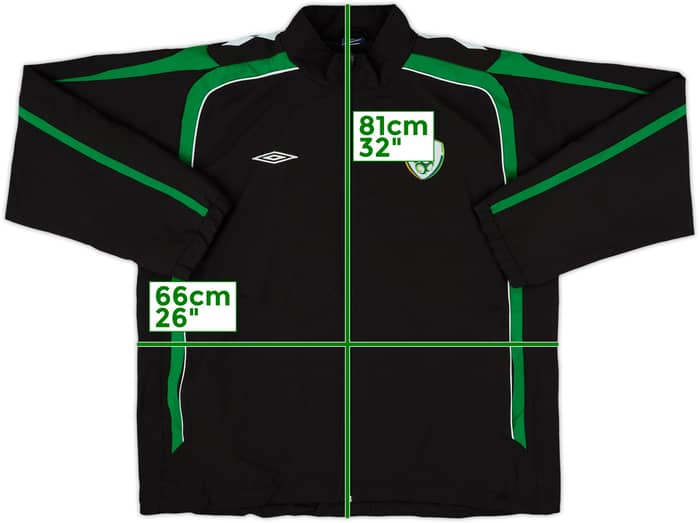 2006-08 Ireland Umbro Track Jacket - 8/10 - (XL)