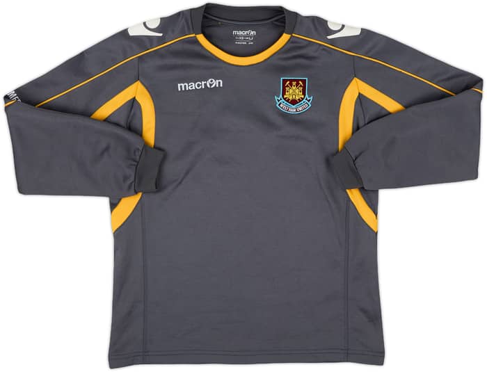 2012-13 West Ham Macron Sweat Top - 8/10 - (L.Boys)