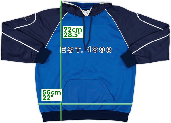 2000-01 Portsmouth Hooded Sweat Top - 7/10 - (L)