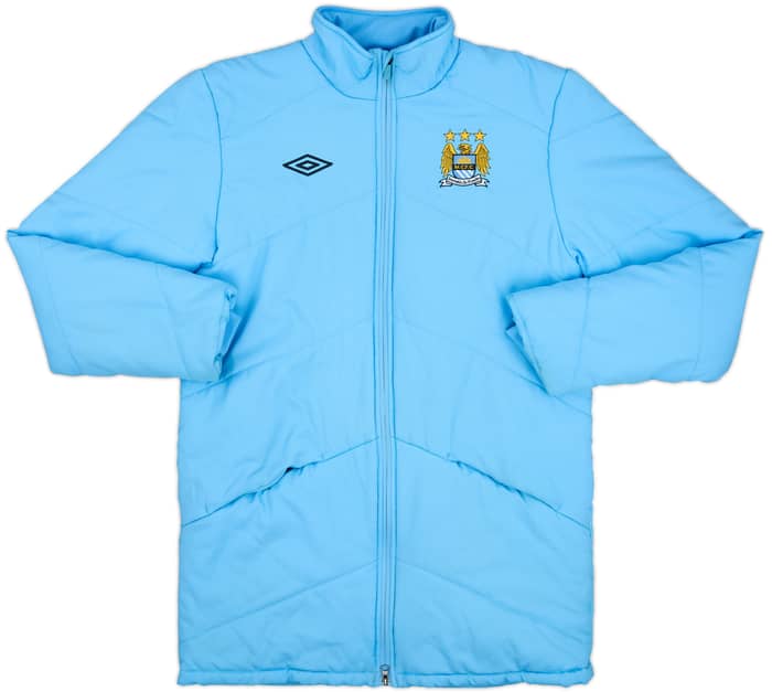 2009-10 Manchester City Umbro Padded Bench Coat - 7/10 - (M)
