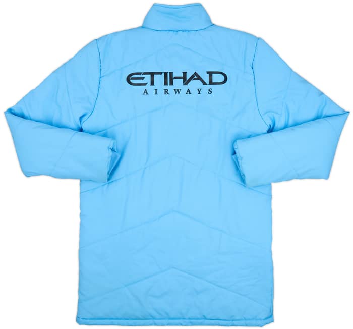 2009-10 Manchester City Umbro Padded Bench Coat - 7/10 - (M)