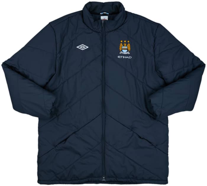 2009-10 Manchester City Umbro Padded Bench Coat - 8/10 - (3XL)
