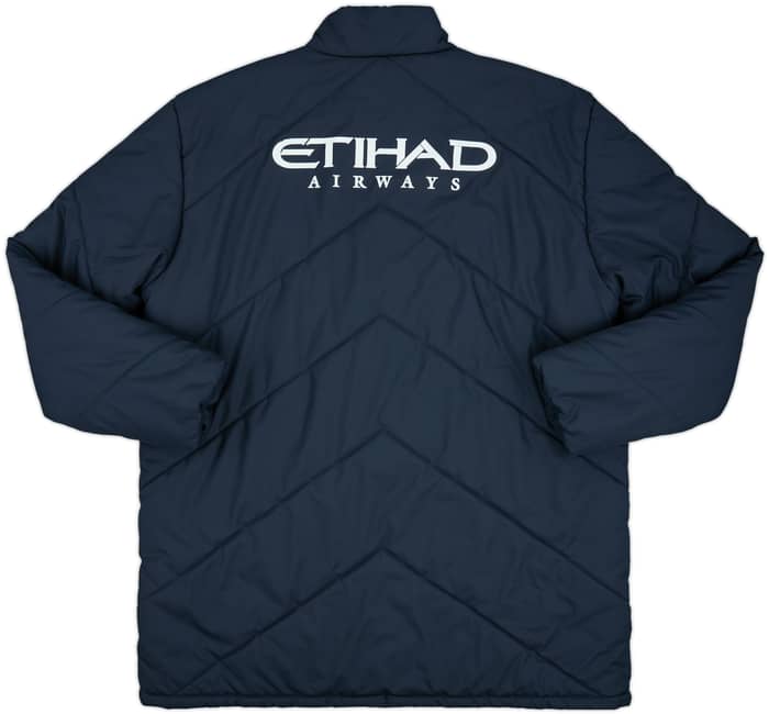 2009-10 Manchester City Umbro Padded Bench Coat - 8/10 - (3XL)