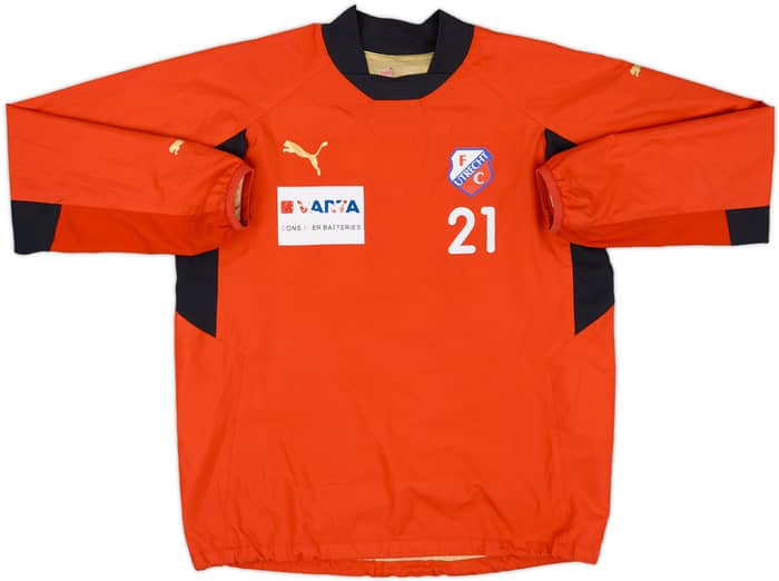 2006-07 Utrecht Player Issue Puma Drill Top #21 - 4/10 - (S)