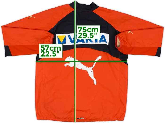 2006-07 Utrecht Player Issue Puma Drill Top #21 - 4/10 - (S)