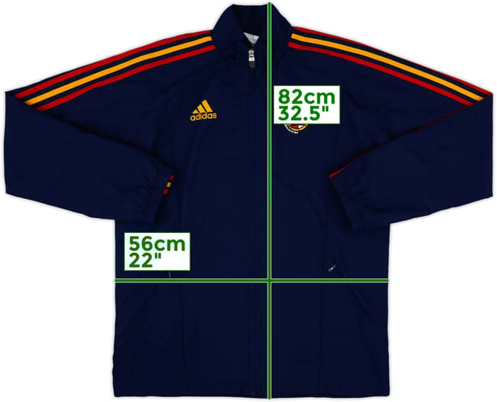 2009-10 Spain adidas Track Jacket - 8/10 - (M)