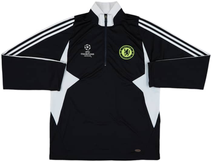 2007-08 Chelsea adidas CL 1/4 Zip Drill Top - 8/10 - (L)