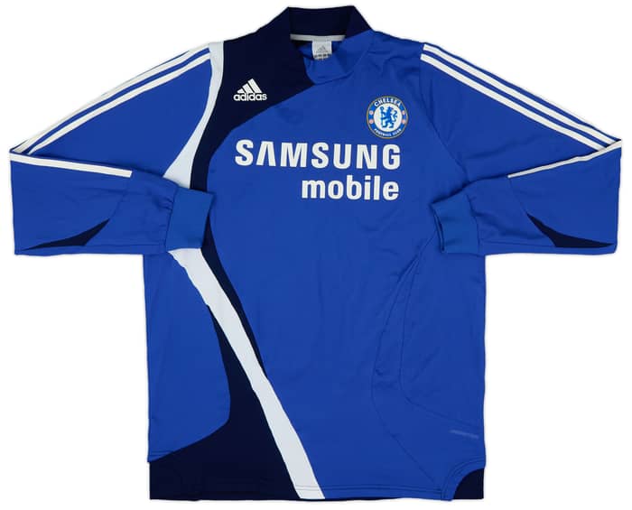 2007-08 Chelsea adidas Drill Top - 8/10 - (XL)