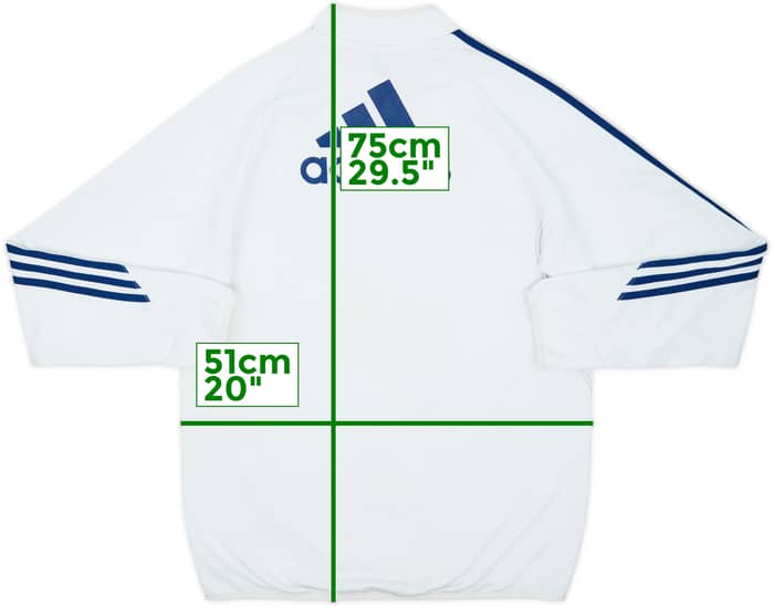 2015-16 Chelsea adidas 1/4 Zip Drill Top - 6/10 - (L)