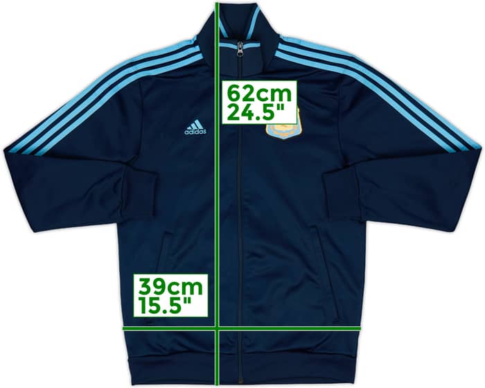 2014-15 Argentina adidas Track Jacket - 8/10 - (S)