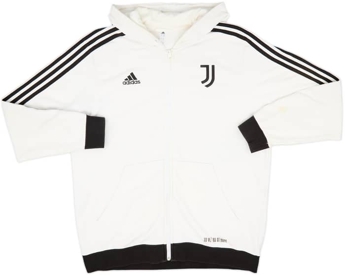2021-22 Juventus adidas Hooded Sweat Top - 7/10 - (XL)
