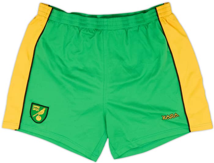 2003-04 Norwich Home Shorts - 6/10 - (XXL)