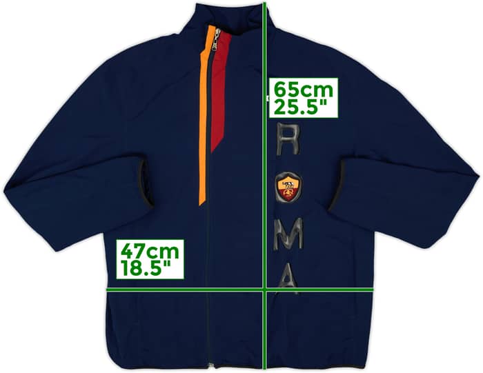 2005-06 Roma Diadora Track Jacket - 6/10 - (XL)