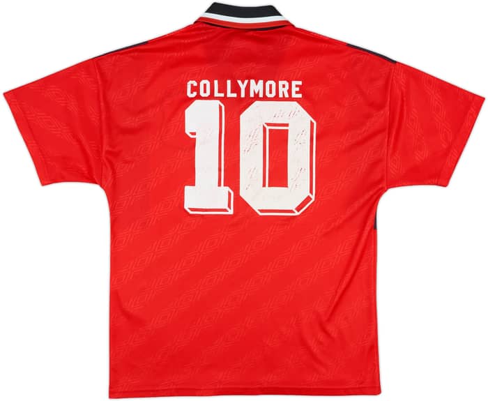 1994-96 Nottingham Forest Home Shirt Collymore #10 - 6/10 - (M)