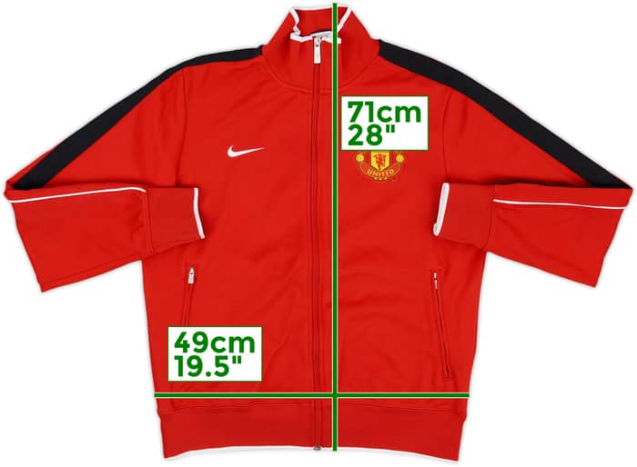 2011-12 Manchester United Nike N98 Track Jacket - 7/10 - (M)