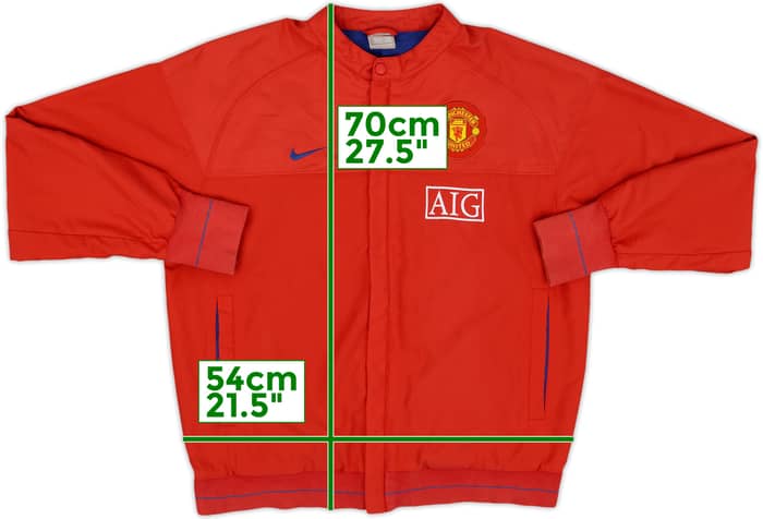 2008-09 Manchester United Nike Track Jacket - 7/10 - (M)