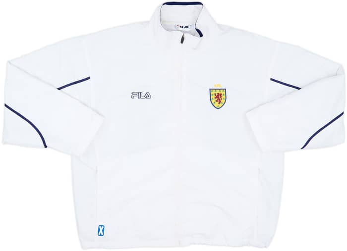 2000-02 Scotland Fila Track Jacket - 8/10 - (XL)