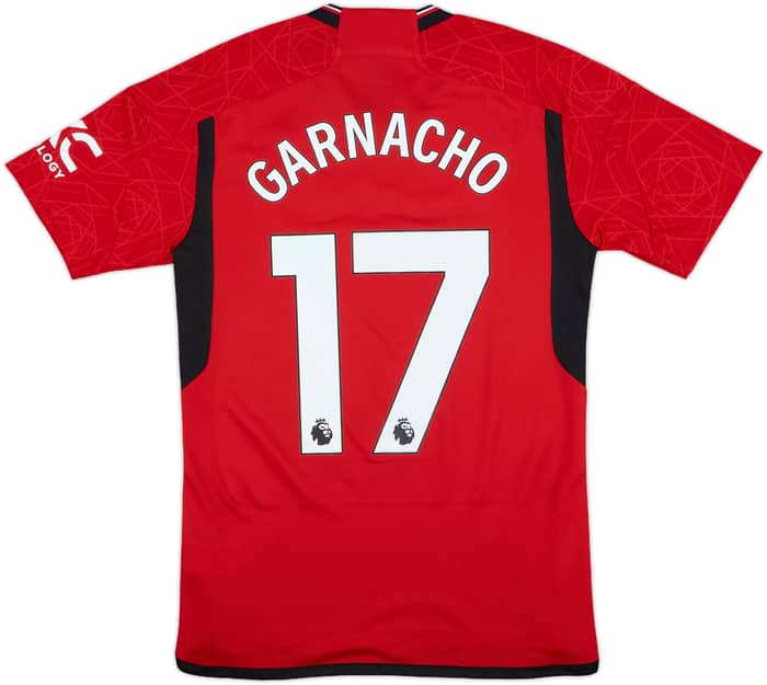 2023-24 Manchester United Home Shirt Garnacho #17 (S)
