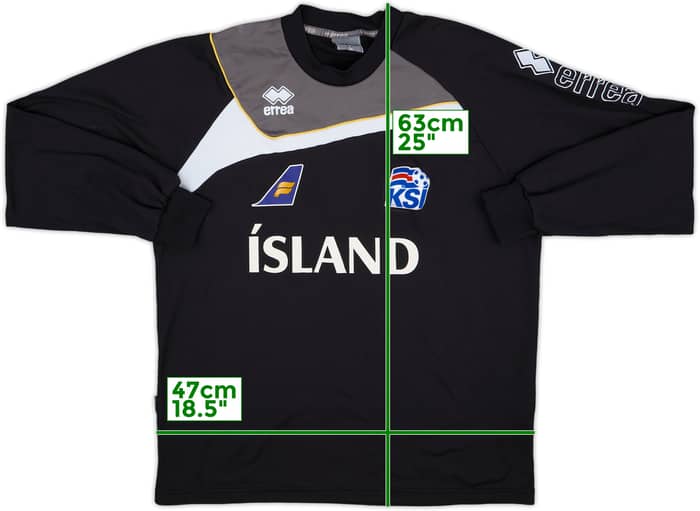 2012-13 Iceland Errea Training L/S Shirt - 6/10 - (M)