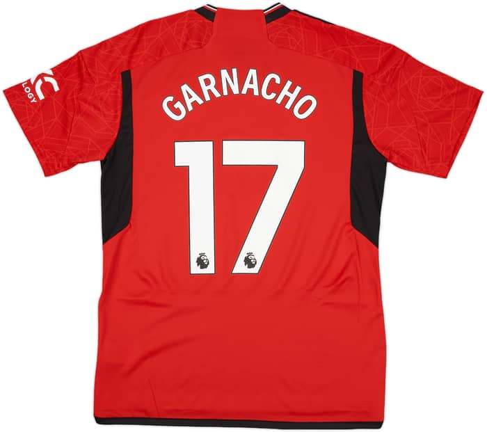 2023-24 Manchester United Home Shirt Garnacho #17 (L)