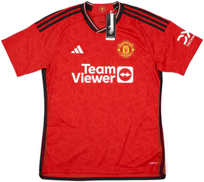 2023-24 Manchester United Home Shirt Garnacho #17 (L)