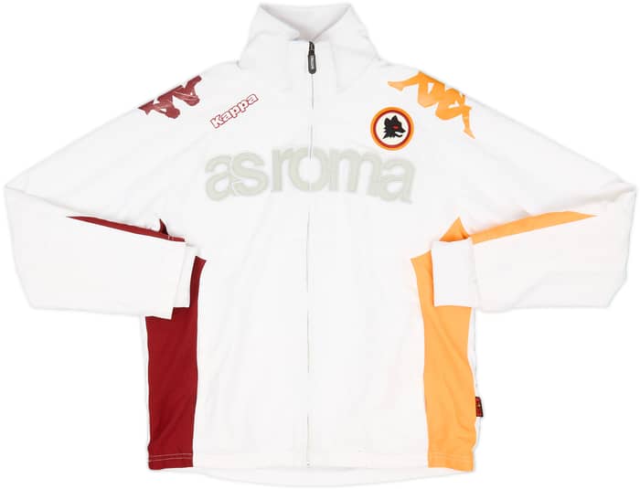 2008-09 Roma Kappa Track Jacket - 8/10 - (XL.Boys)