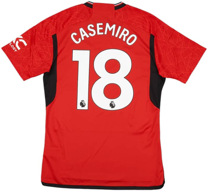 2023-24 Manchester United Home Shirt Casemiro #18 (M)