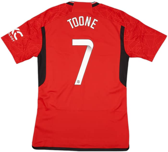 2023-24 Manchester United Home Shirt Toone #7 (S)