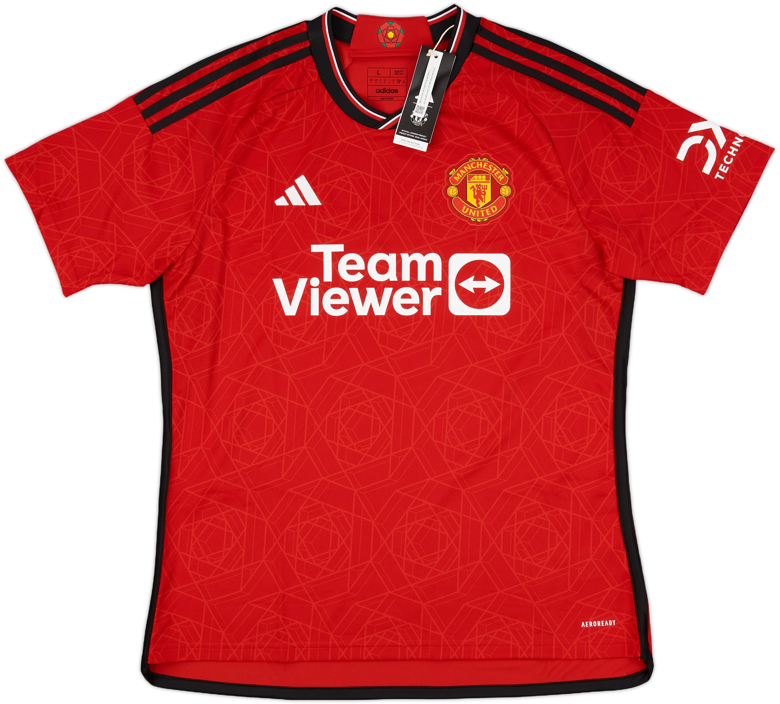 2023-24 Manchester United Home Shirt Garnacho #17 (L)