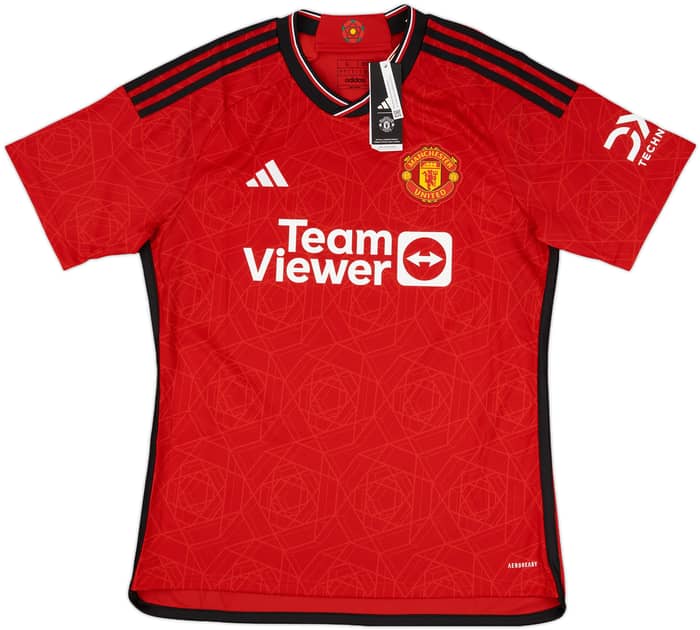 2023-24 Manchester United Home Shirt Højlund #11 (L)