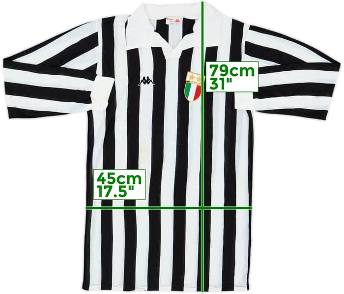 1988-89 Juventus 'Toyota Cup' Home L/S Shirt #10 - 8/10 - (M)