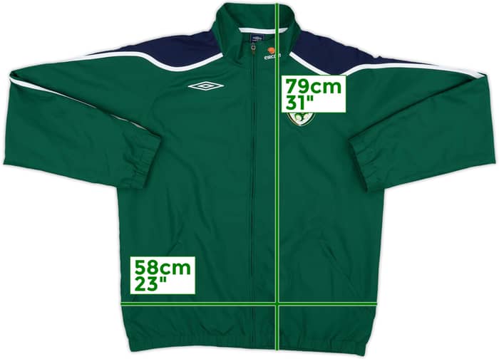 2006-08 Ireland Umbro Track Jacket - 6/10 - (L)