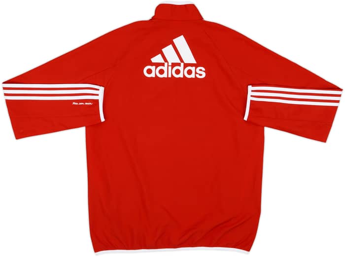 2013-14 Bayern Munich adidas 1/4 Zip Drill Top - 10/10 - (M/L)