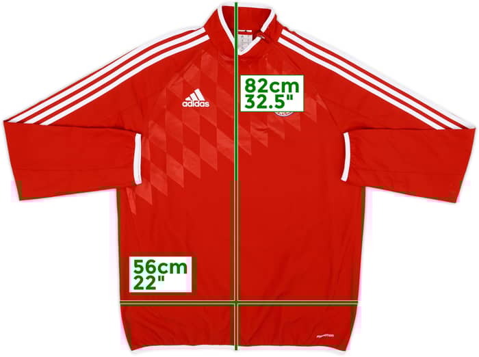 2013-14 Bayern Munich adidas 1/4 Zip Drill Top - 10/10 - (M/L)