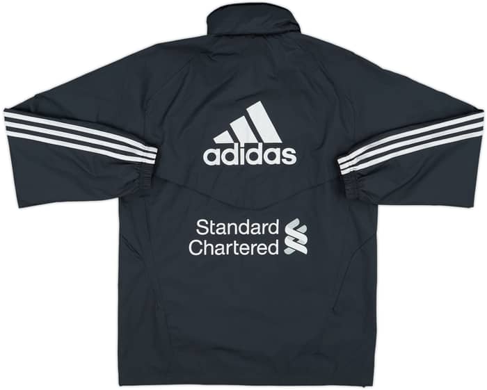 2011-12 Liverpool adidas Hooded Rain Jacket - 9/10 - (M)