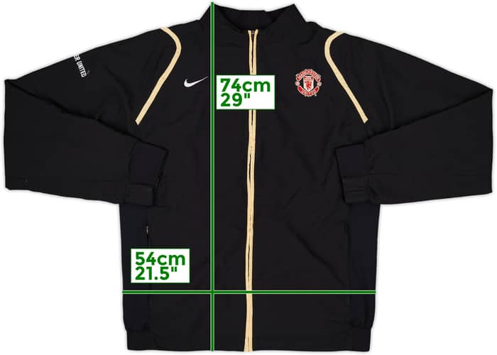 2006-07 Manchester United Nike Track Jacket - 7/10 - (XL)