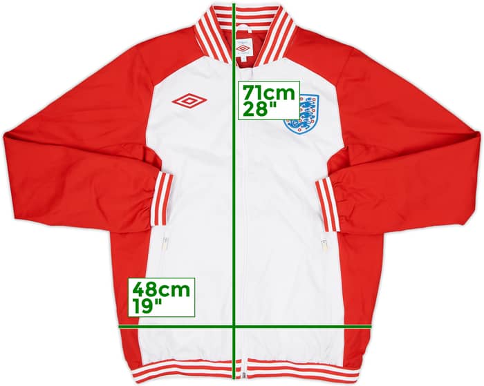 2012-13 England Umbro Track Jacket - 7/10 - (M)