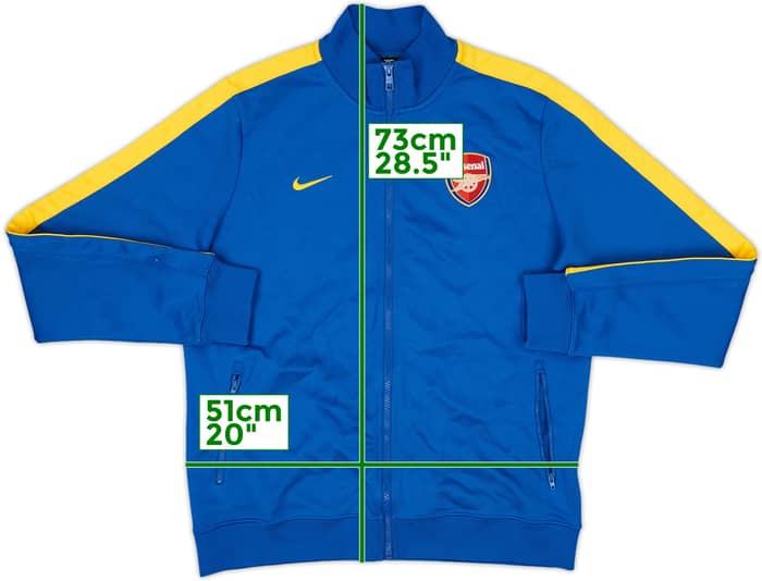 2013-14 Arsenal Nike Track Jacket - 6/10 - (L)