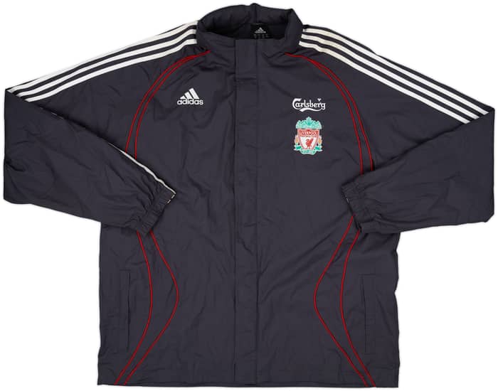 2006-07 Liverpool adidas Hooded Rain Jacket - 6/10 - (XL)