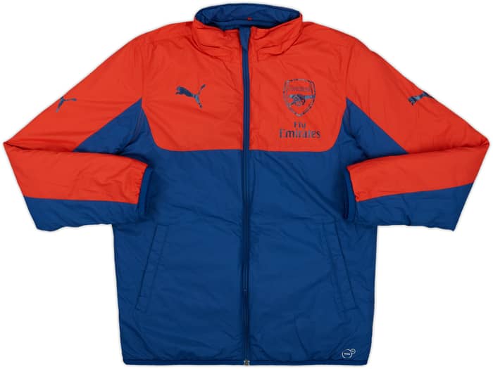 2014-15 Arsenal Puma Padded Coat - 9/10 - (XL.Boys)
